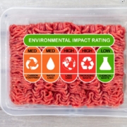 environment impact scoring for food