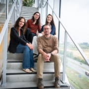 Biotope by VIB team seated (L-R): Annick Verween, Head; Anne Helfer, Support Manager; Peter Cauwels, Fund Manager; Lore de Valck, Programme Officer
