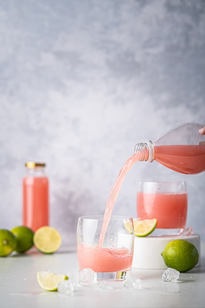 EXBERRY dragonfruit and lime juice