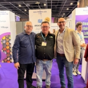 Left to Right: David Sack – Founder & CEO at AKA Foods, Chris Botha – R&D Director at TDC and Saul Abrahams – VP of Business Development at AKA Foods.