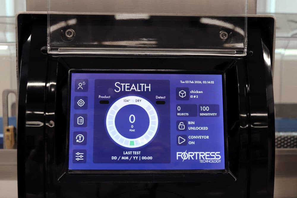 Fortress Technology launches next-generation touchscreen HMI for food metal detectors