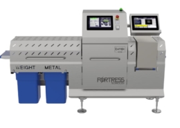 Fortress Technology’s Raptor Tritek combines metal detection, checkweighing and vision inspection