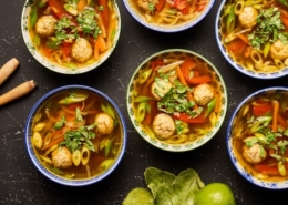 Vertis™ TVP P5501s_Meat extension_Asian soup with meat balls
