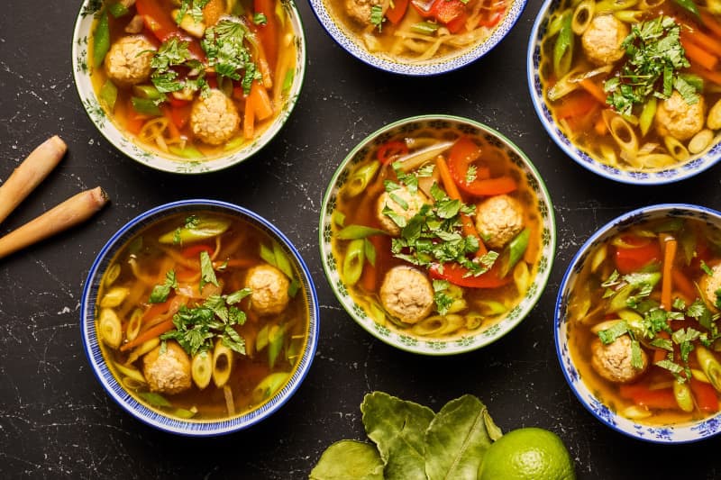 Vertis™ TVP P5501s_Meat extension_Asian soup with meat balls