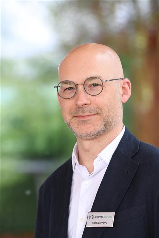 Yannick Verry, Brand Director, Fi Events, Informa