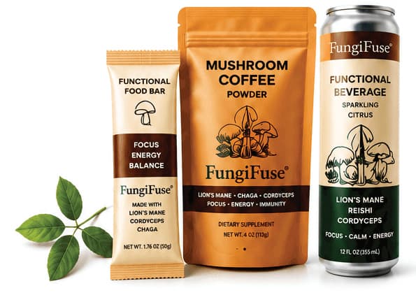Aloha Medicinals launches FungiFuse, a four-blend functional mushroom ingredient portfolio